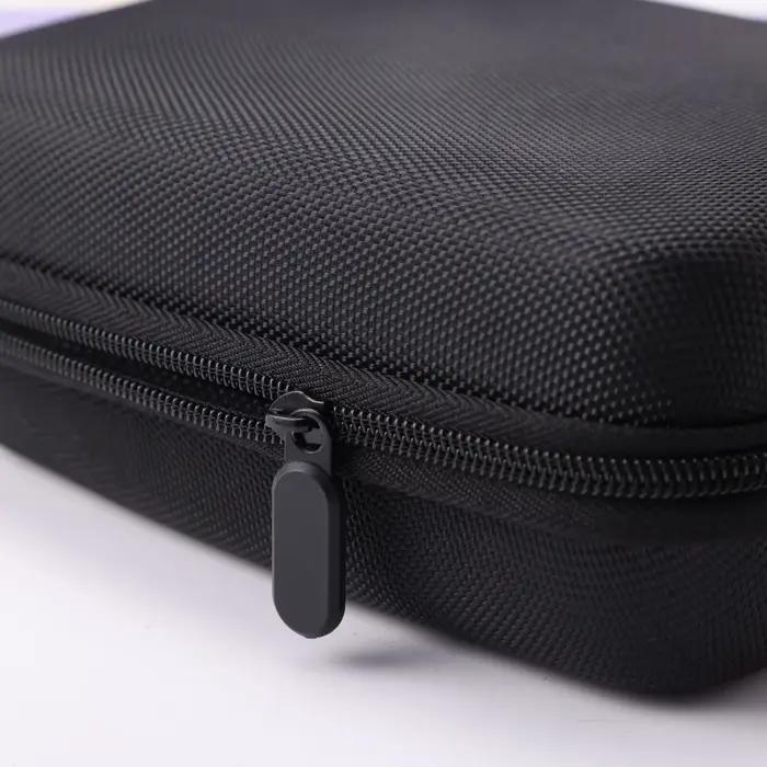 Sac de rangement de données pour écouteurs, sacs de rangement de câbles ovales carrés et rectangulai
