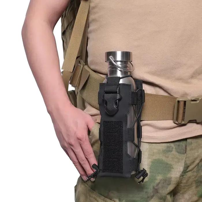 Pochette Molle pour gourde et radio