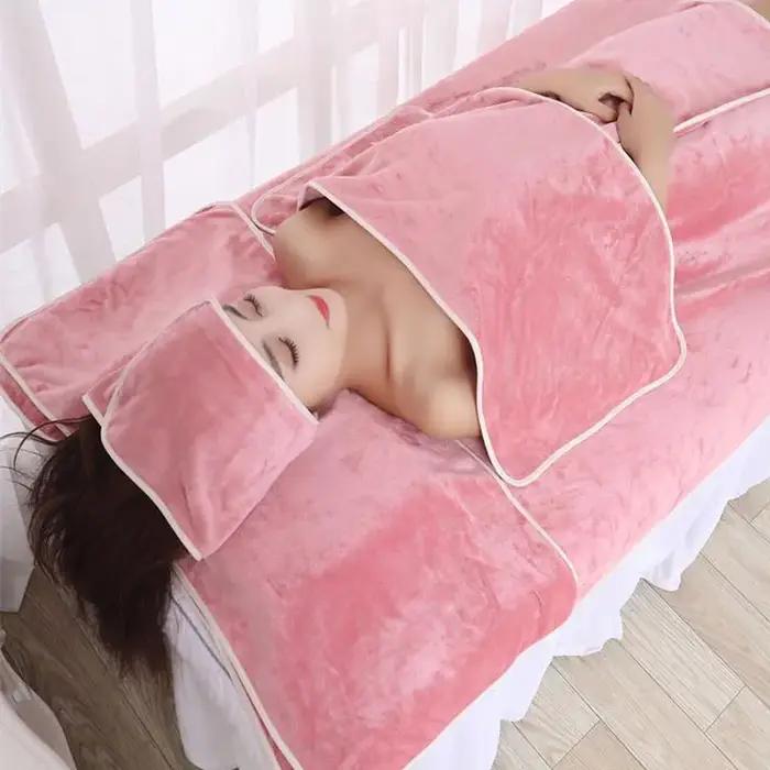 Ensemble de serviettes pour le visage en microfibre super douce, paquet de serviettes pour Salon de