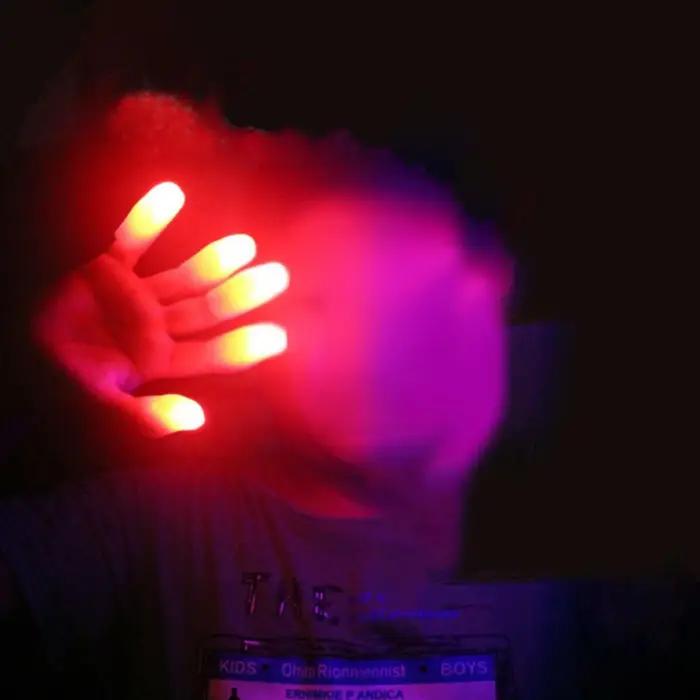 Doigts lumineux magiques à LED, accessoires de pouce, accessoires de Noël, fête de festival, nouveau