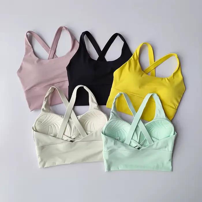 Soutien-gorge de sport sans couture pour femmes