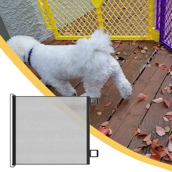 Barrière rétractable pour animaux de compagnie