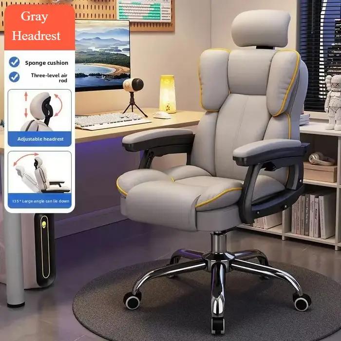Chaise d'ordinateur inclinable et confortable