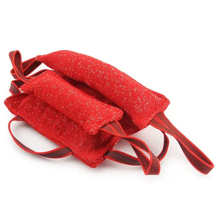 Bâton de dressage pour chien rouge durable