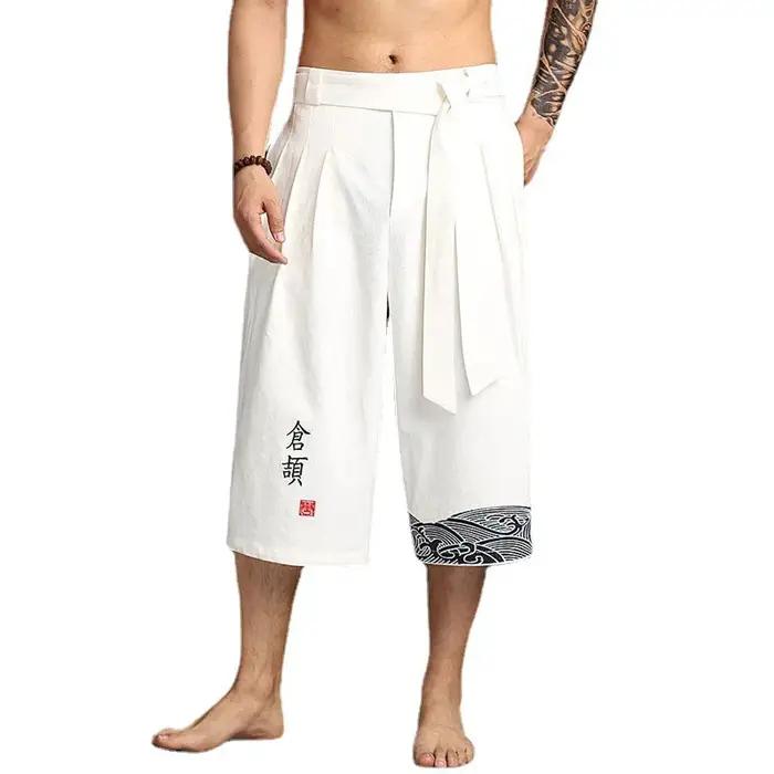 Pantalon traditionnel Kimono japonais pour hommes