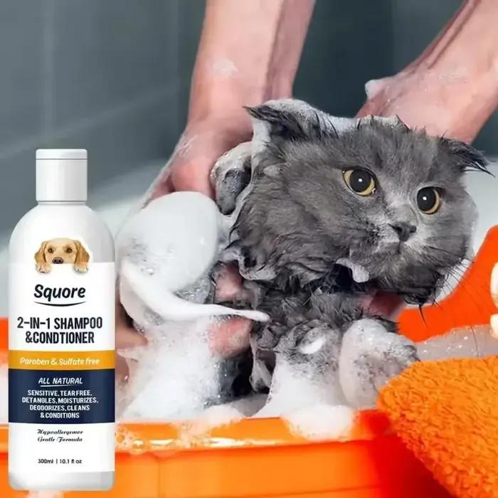 Shampoing désodorisant pour animaux de compagnie