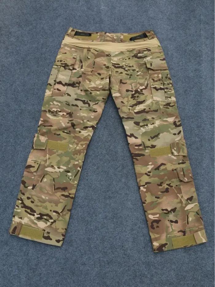 Pantalon tactique G3 combat avec protections genoux - Chasse camouflage résistant qualité
