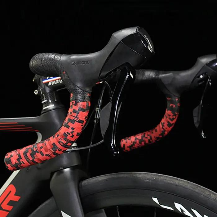 FouauspBP-S005 PU Vélo Bar Bandes Avancé Vélo De Route Guidon Bande Cyclisme ronde