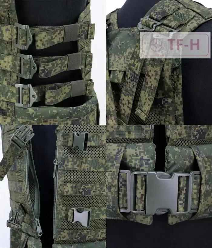 Ensemble d'équipement de Combat de tir russe de troisième génération Gen 3 6Sh117 PKM