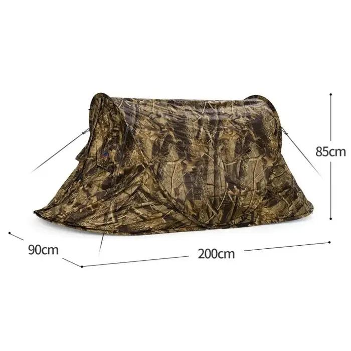 Tente de Camouflage pour loisirs en plein air, Camping pour une personne, pas besoin d'accumulation,