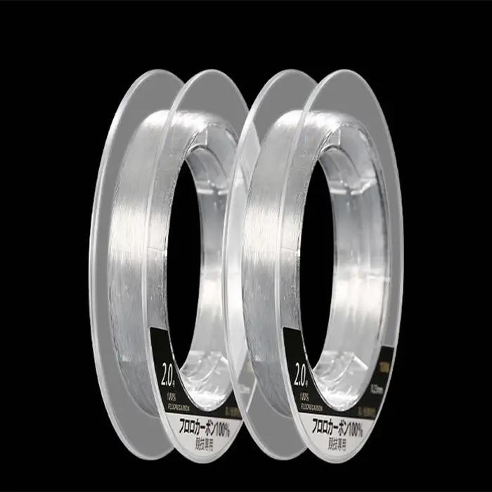 Ligne de pêche en fluorocarbone de 99% M, Monofilament de 1 à 25kg, en Fiber de carbone importée du