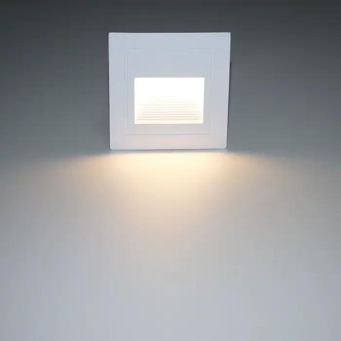 Applique Murale LED Encastrée en Aluminium, Design Moderne, Éclairage d'Extérieur, Luminaire Décorat