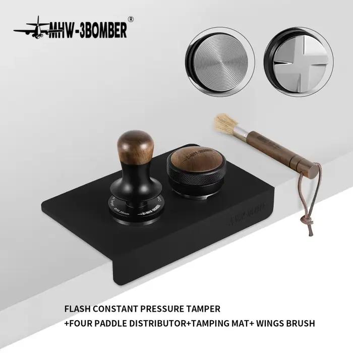 3BOMBER Tamper à café à pression constante 30 lb