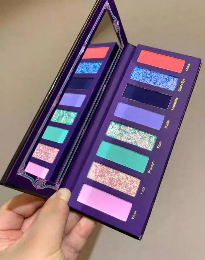 Narimi 10 couleurs fard à paupières Palette mat caméléon miroitant longue durée naturel ombre