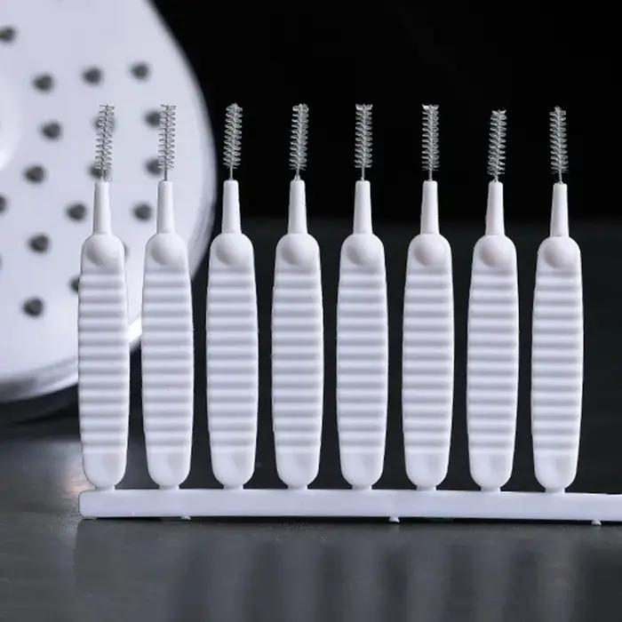 HOShower-Pommeau brosse de lavage anti-encrassement pour livres de téléphone, micro brosse en nylon