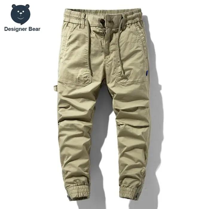 Pantalon cargo fuselé ample pour homme