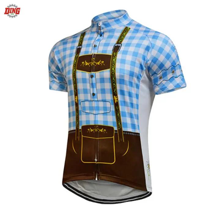 Maillot de cyclisme classique pour hommes, vêtements de vélo à manches courtes, vêtements de vélo rétro, vêtements VTT, vêtements d'équipe de vélo, bleu, vert, rouge, offre spéciale