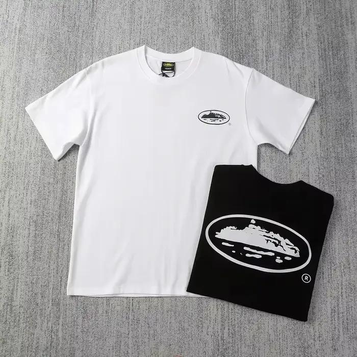 T-shirt décontracté à manches courtes imprimé bateau