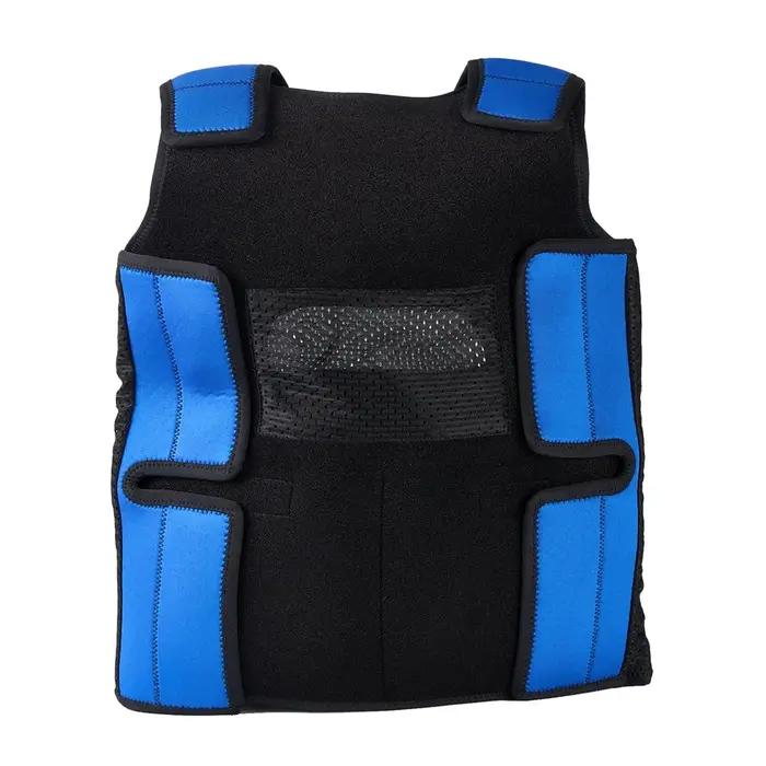 Gilet lesté avec numéro sensoriel, gilet de compression sensorielle pour enfants et adultes avec tro