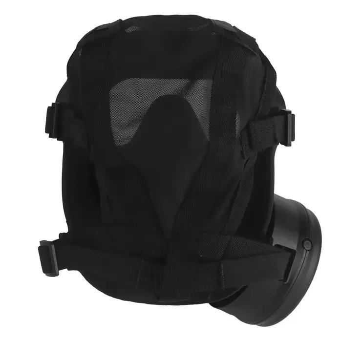 Masque à gaz simulation FM 53 non fonctionnel avec microphone et ventilation accessoire chasse airsoft