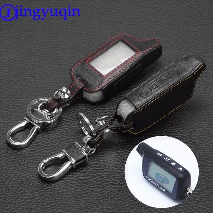 Jingyuqin – système d'alarme de sécurité à 4 boutons en cuir