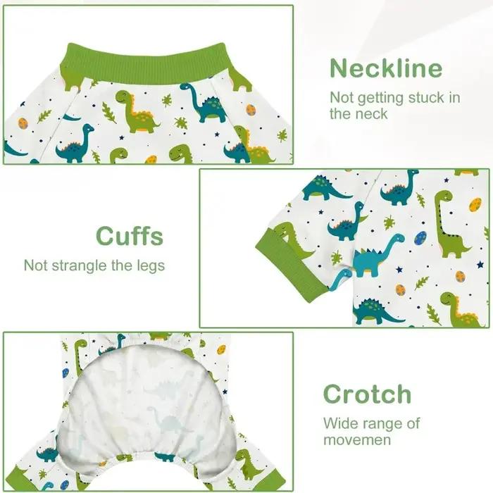 Pyjama de récupération pour chien après chirurgie – Combinaison légère et adorable pour animaux de compagnie