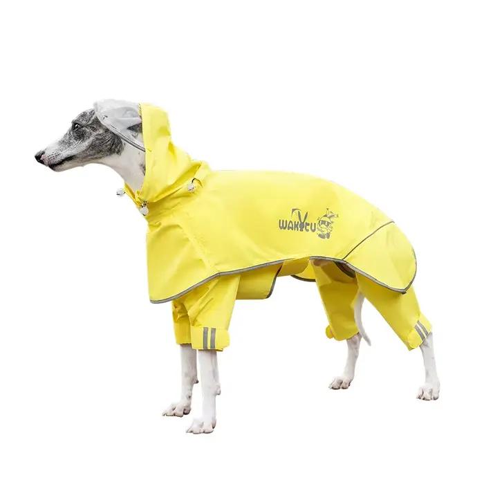 Wakytu Nouvelle Grande Veste de Pluie pour Chien du Royaume-Uni