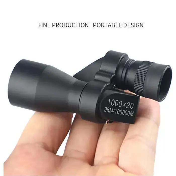Monoculaire HD mini de poche portable - Télescope zoom haute puissance pour chasse pêche randonnée