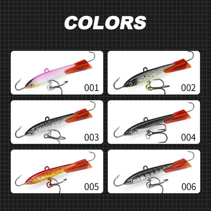 Hunthouse hiver leurre de pêche sur glace 37mm/8g artificiel gabarits Rap équilibreur coulant appâts durs matériel