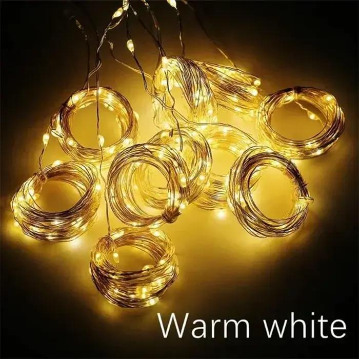 Guirlandes lumineuses LED pour décoration de salon et occasions spéciales Noël et fêtes