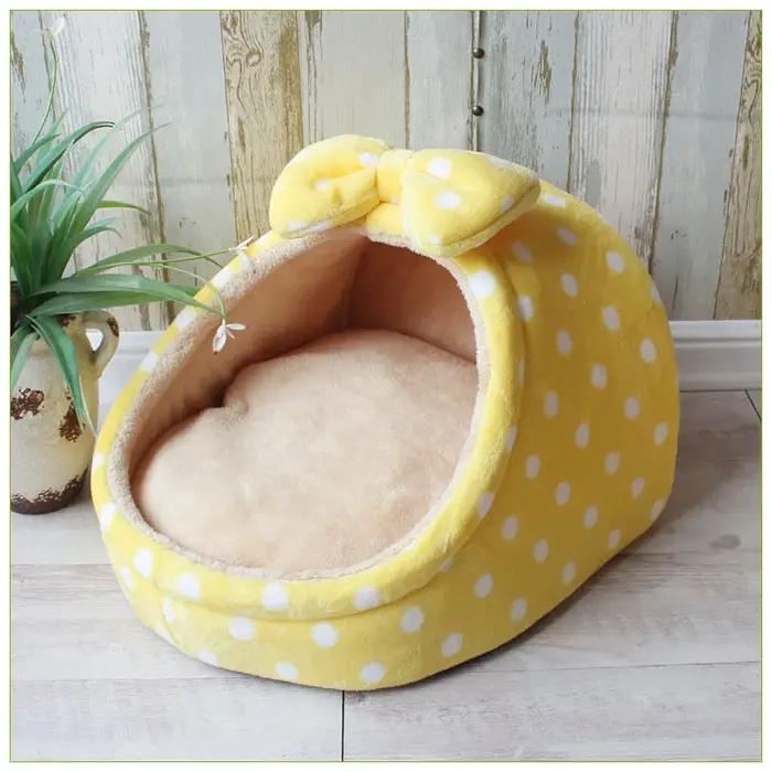 Coussins pour chiens avec nœud