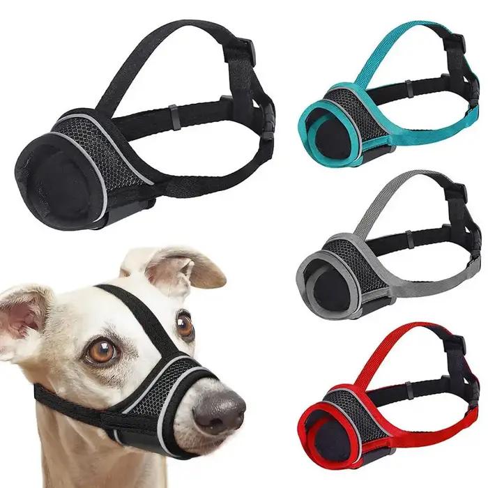 Muselière pour chien respirante Anti-aboiement