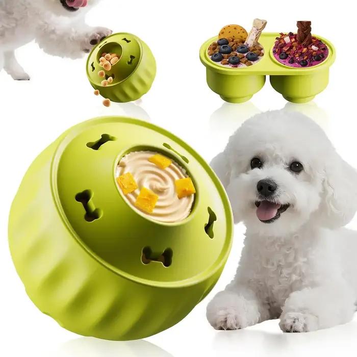 Jouet interactif pour chien à congeler : Stimulation cognitive