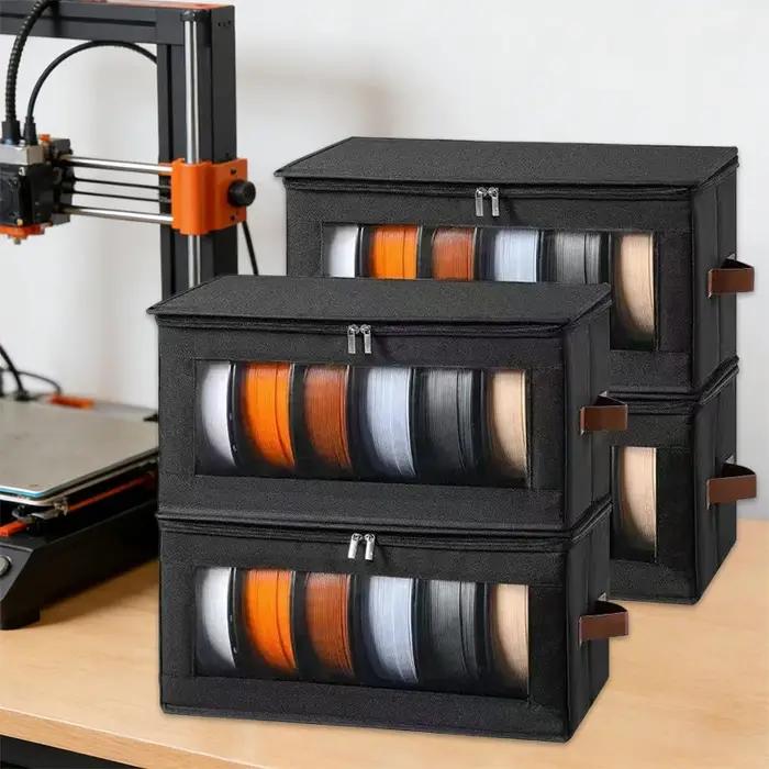 Sac de rangement pour filament - Conteneurs de stockage de filament pour imprimante 3D, support pour accessoires d'impression 3D pour la maison, le bureau, l'atelier