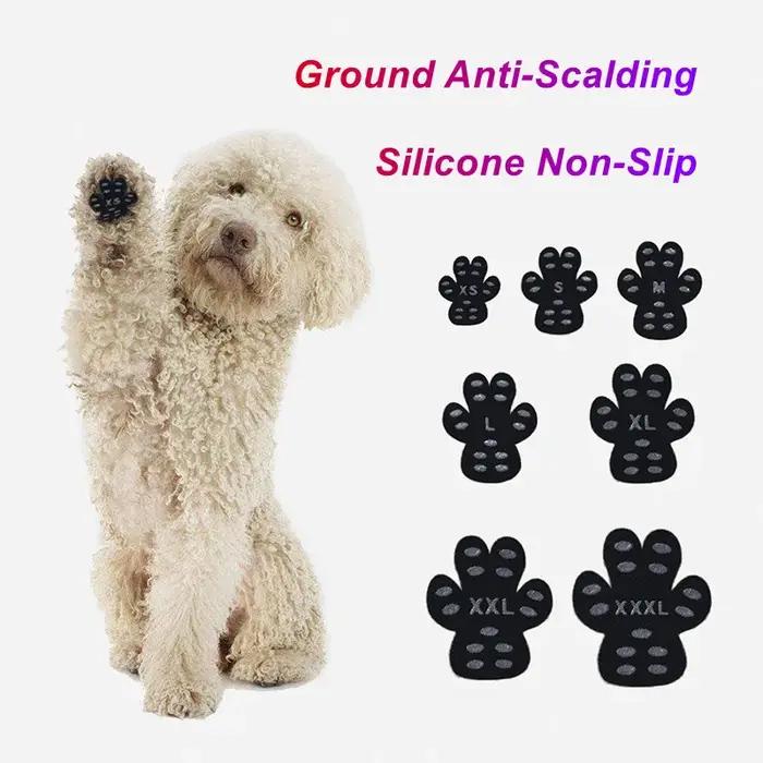 Ensemble de coussinets de protection antidérapants pour pattes de chien