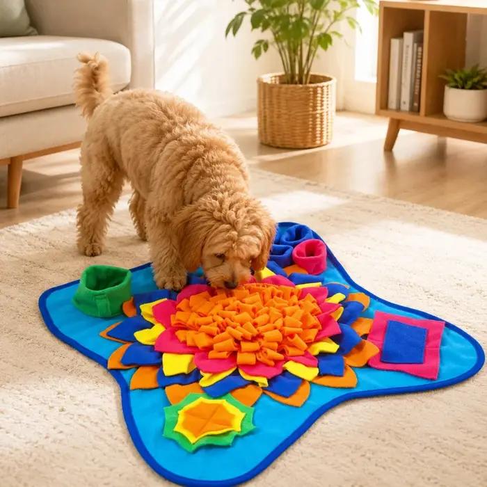 Tapis d'entraînement olfactif pour animaux de compagnie