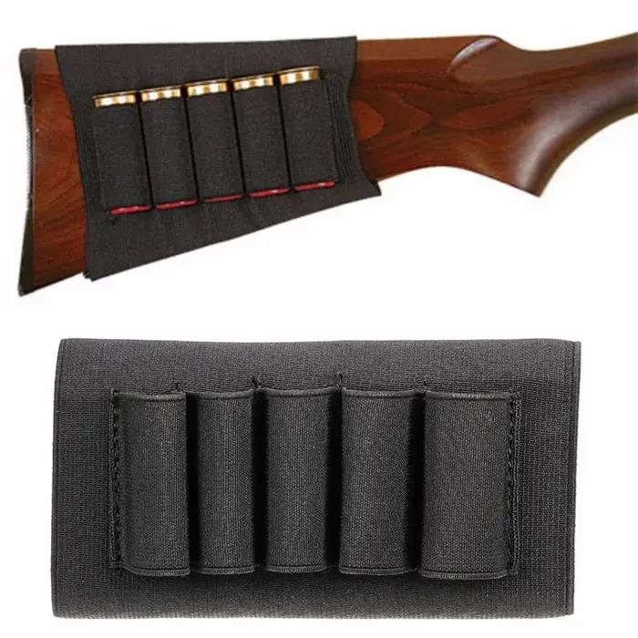 Support de coque de culasse rond à recharge rapide 5/8, pour fusil de chasse, porte-cartouche élastique universel de calibre 12/20