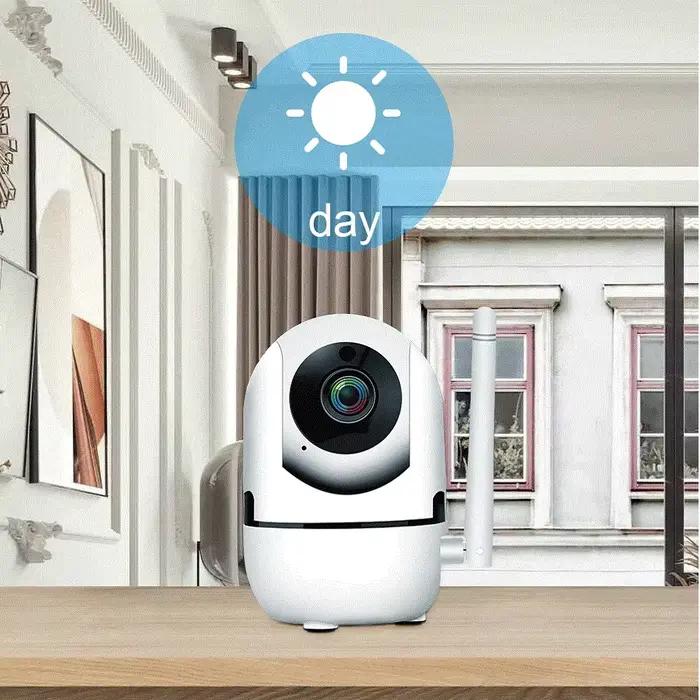Caméra IP WiFi YCC365 Plus suivi automatique 1620P - Surveillance maison vision nocturne bébé sécurité