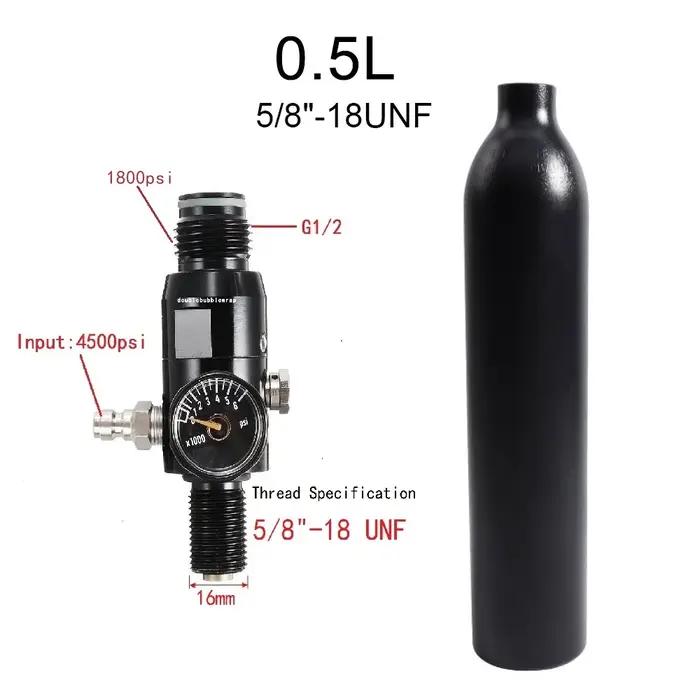Bouteille d'Air ComTIFS HPA en Aluminium Précieux