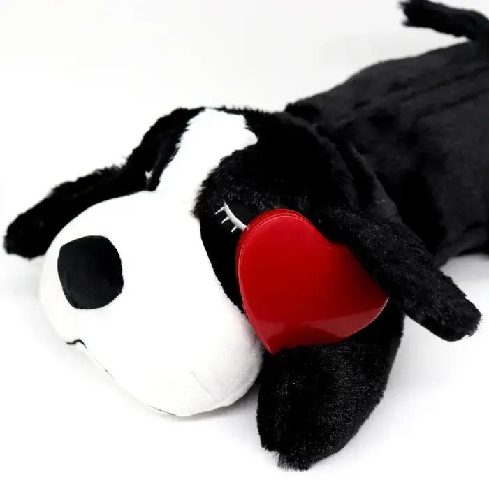 Peluche pour animaux de compagnie avec rythme cardiaque pour chiot