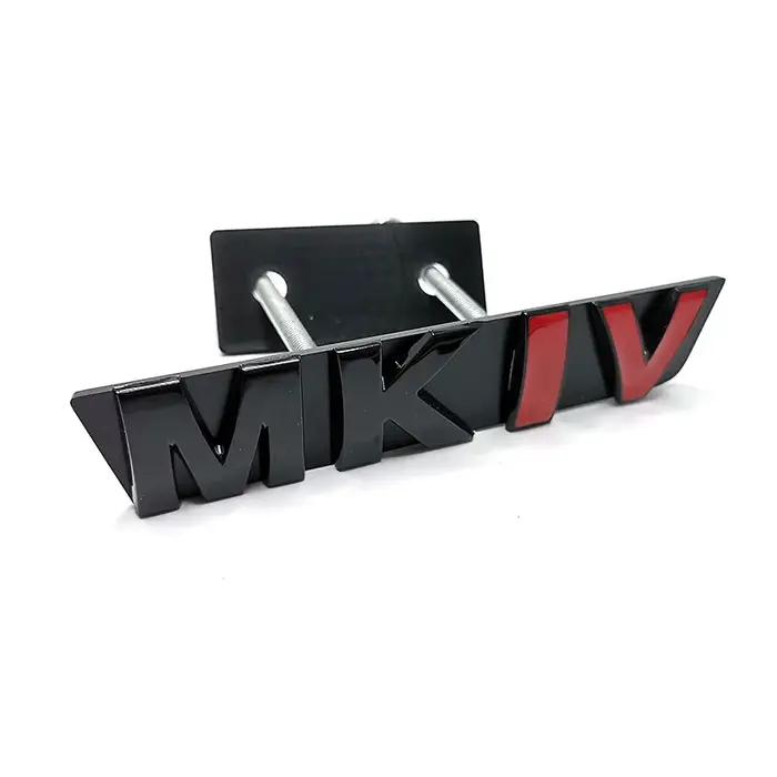 MKIV – emblème de gril de haute qualité, Badges de coffre, Golf 4, signe de botte, sortie, Logos de
