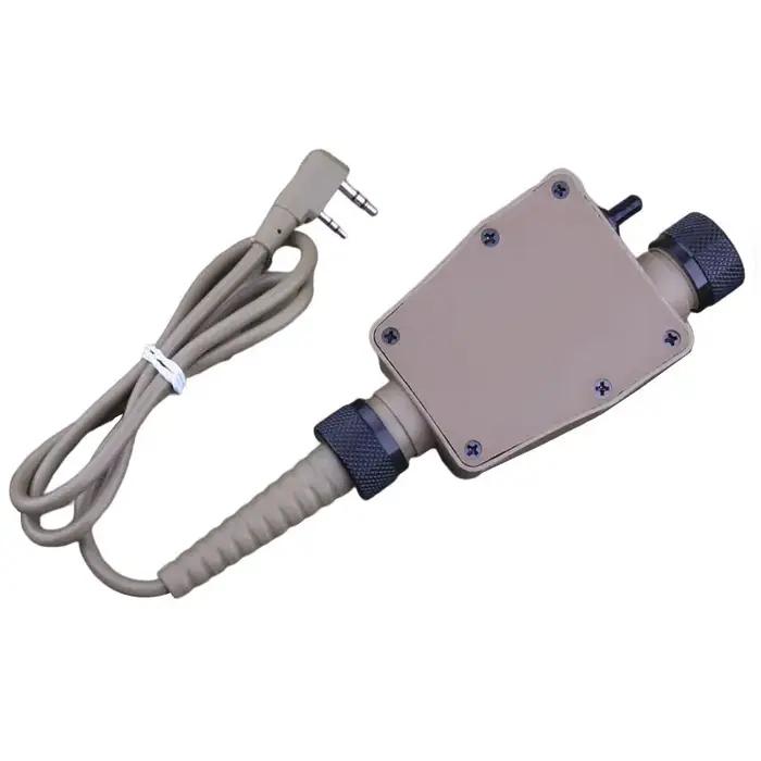 Emersongear pour TEA PTT interphone tactique fil de commutation pour Kenwood Version Radio Charge prise Interface talkie