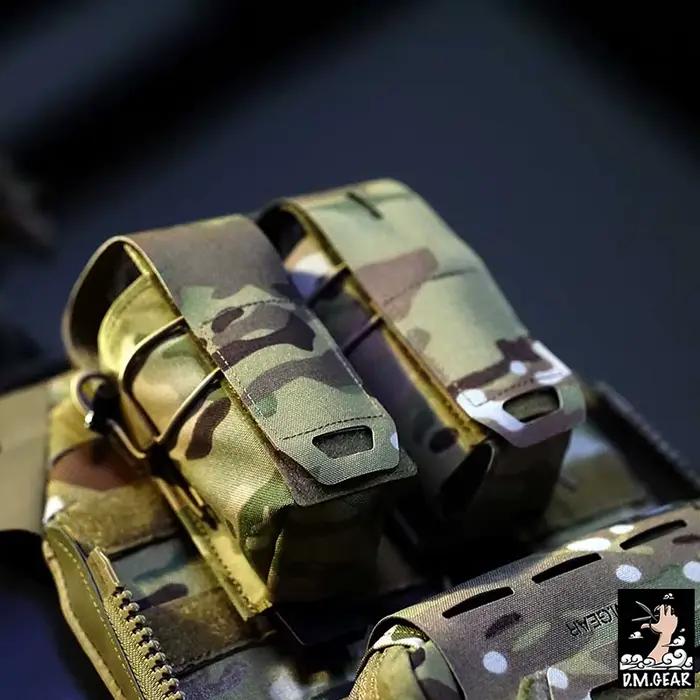Pochette tactique grenade fumigène dummy MOLLE pour chasse et airsoft - Porte-magazine modulaire