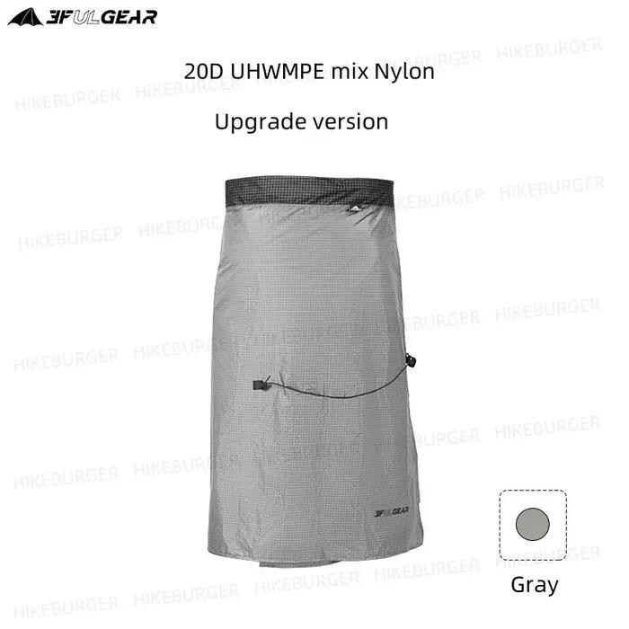 3F UL GEAR Kilt de pluie extérieur ultraléger UHWMPE Camping jupe