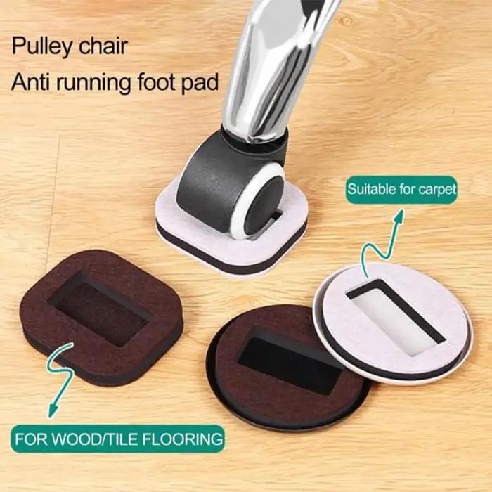 Bouchon de roue de chaise de bureau, 5 pièces, fixation de chaise, antichoc, empêche les rayures, ta