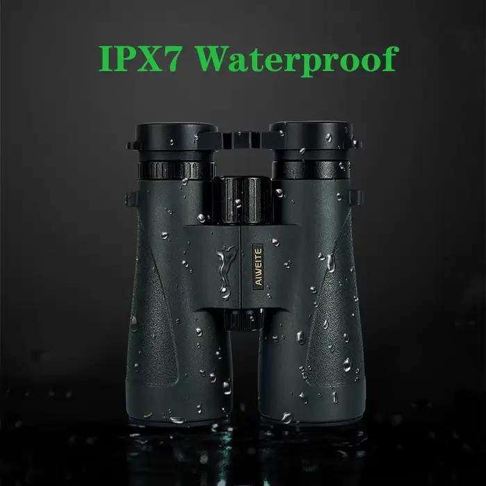 Jumelles professionnelles ED 10x50/12x50 SMC waterproof - Optique Bak4 basse dispersion pour chasse précision