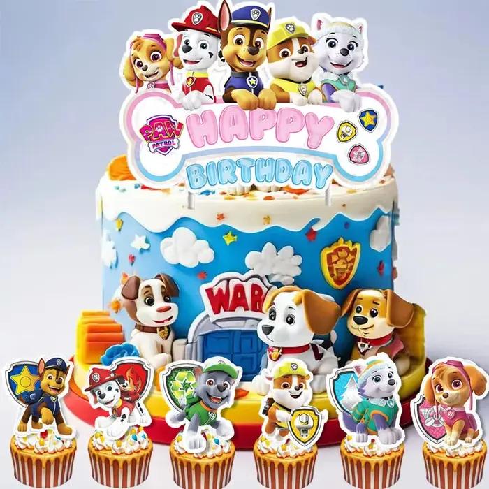 Décoration de gâteau Patrouille Canine
