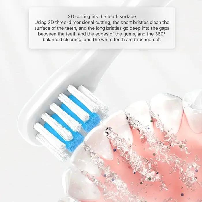 Têtes de brosse à dents de rechange pour SOOCAS C1/MITU MES801/KAISHU/DR.BEI A7, brosse à dents élec