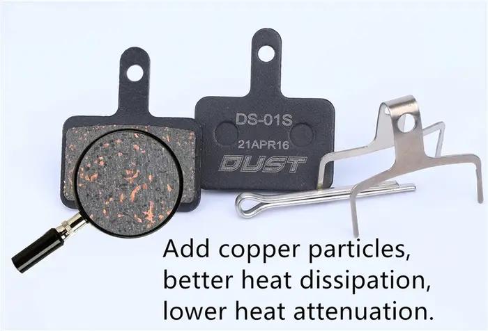 Plaquettes de frein à disque de vélo DUST Imaging, pièces de frein de vélo pour M315, Mlix, MT200, X