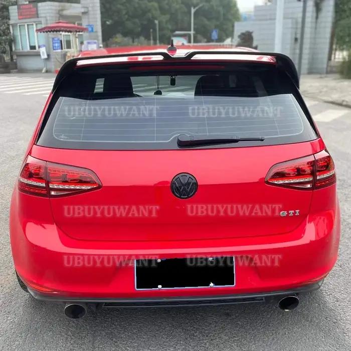 Becquet de toit de Style Oettinger pour Volkswagen Golf MK7 7.5 TSi TDi GTI R GTD GTE, becquet arriè